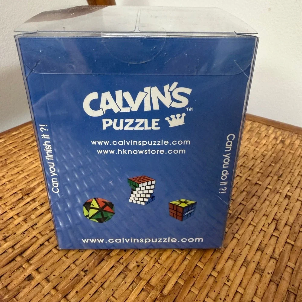 Calvin's Puzzle Twist Cube 3x3 Brainteaser New Sealed CPV 04094 China